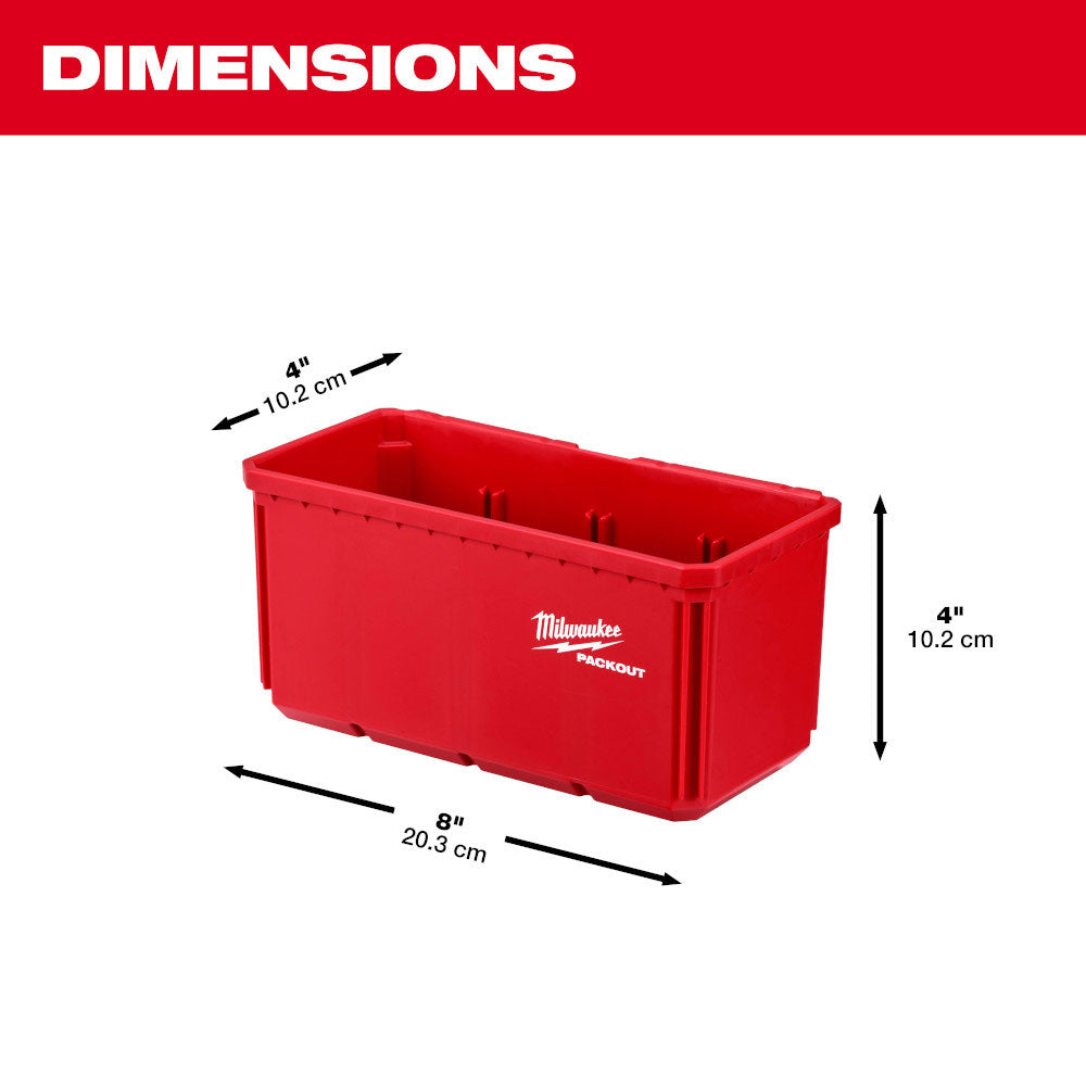 Milwaukee 48-22-8063 2-Pack Large Bin Set for PACKOUT