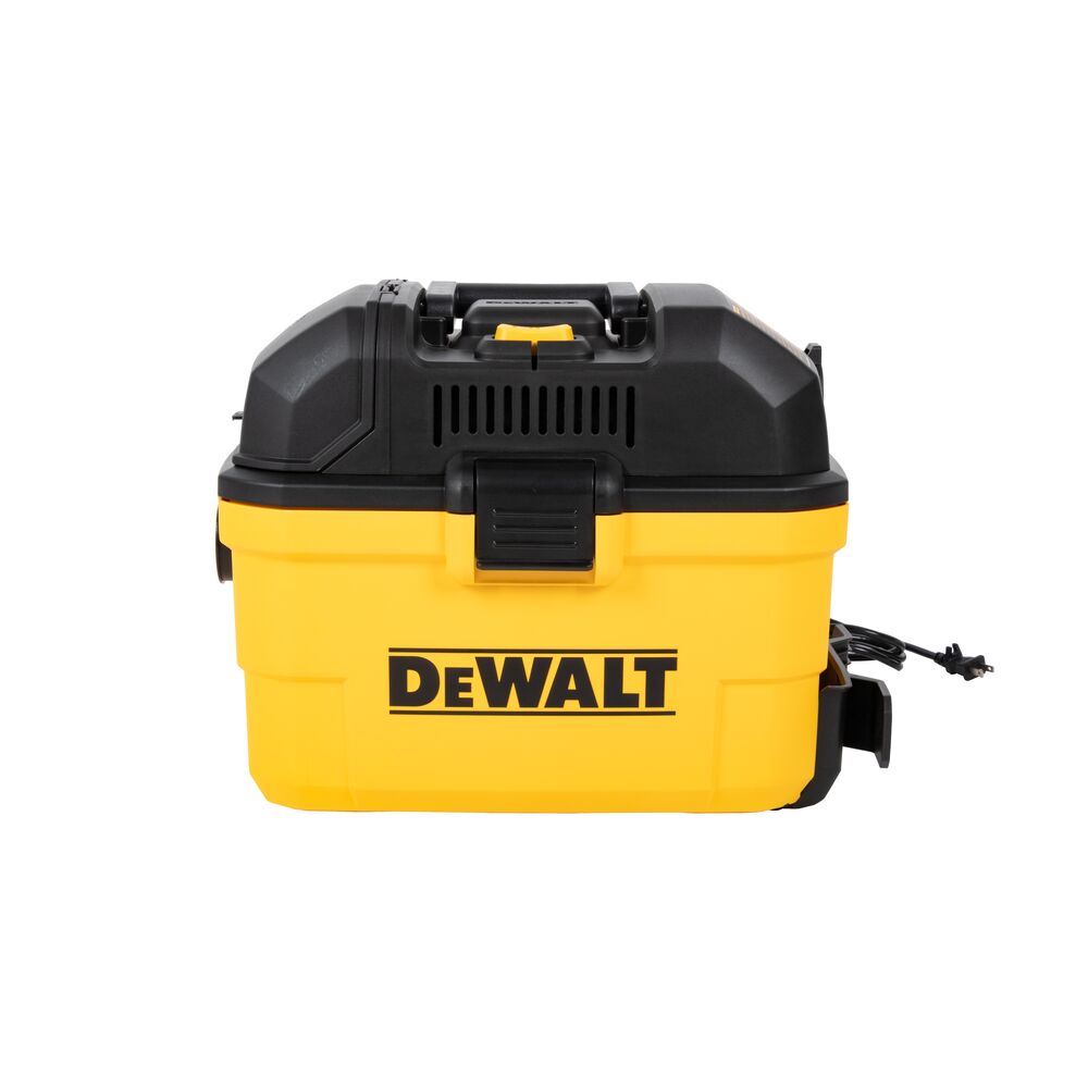 DEWALT DXV06G 6 Gallon Portable Wall-Mounted Wet/Dry Vacuum with Wireless On/Off Control